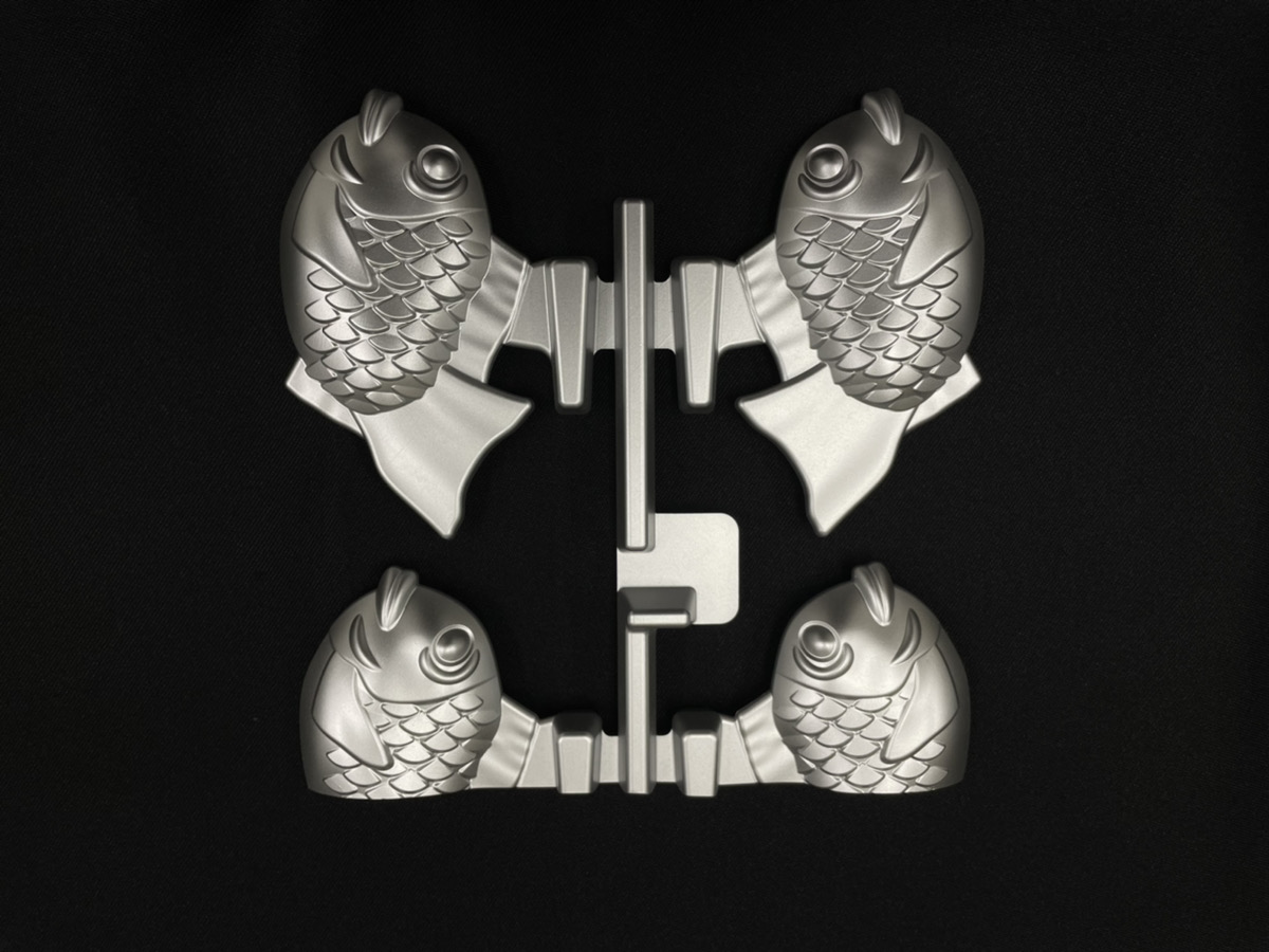 Transparent mold for flow analysis