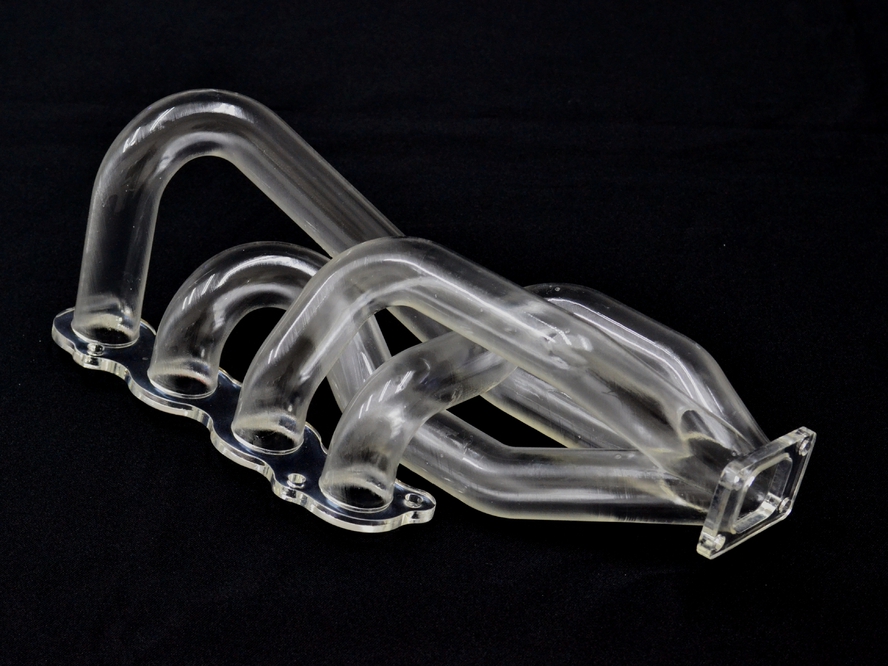 3D Printed Exhaust Manifold for Flow Analysis