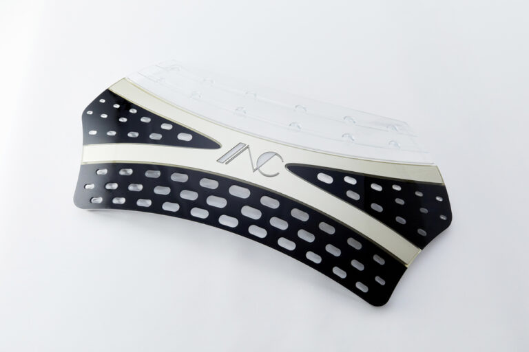 car front grille made by stereolithography