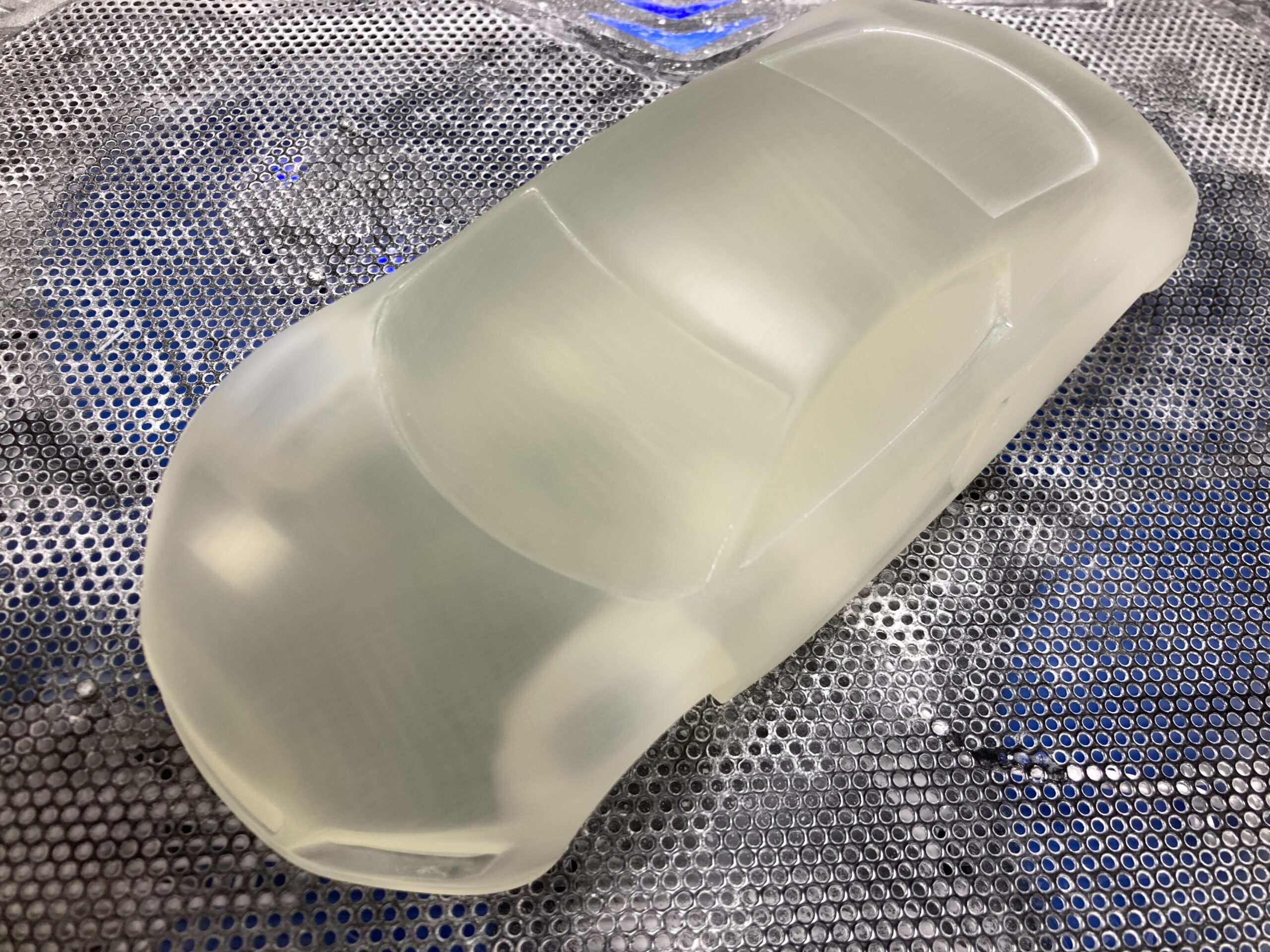 3D printed clear car polishing